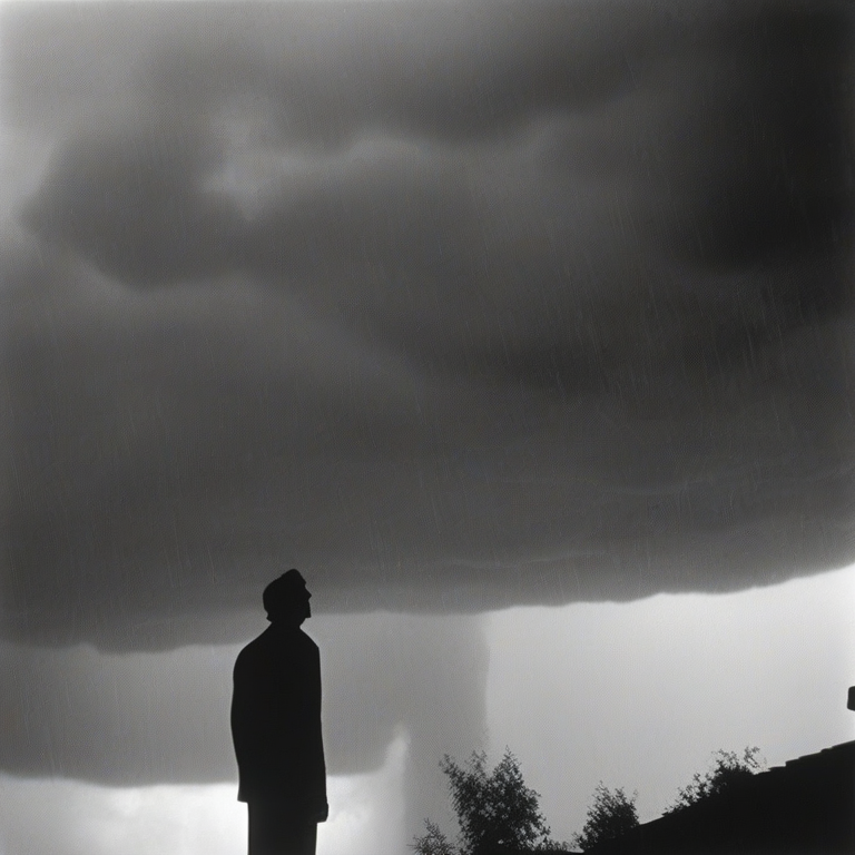 AI-generated picture for Madame Ennui's review of the Quiet Thunderstorm
