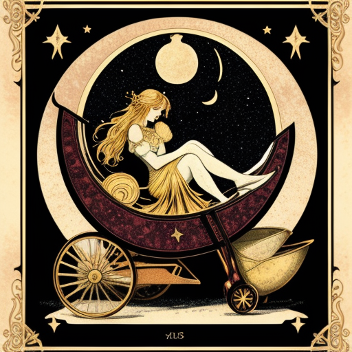 AI-generated picture for Sister Lunaris's review of the Autumnal Wheelbarrow
