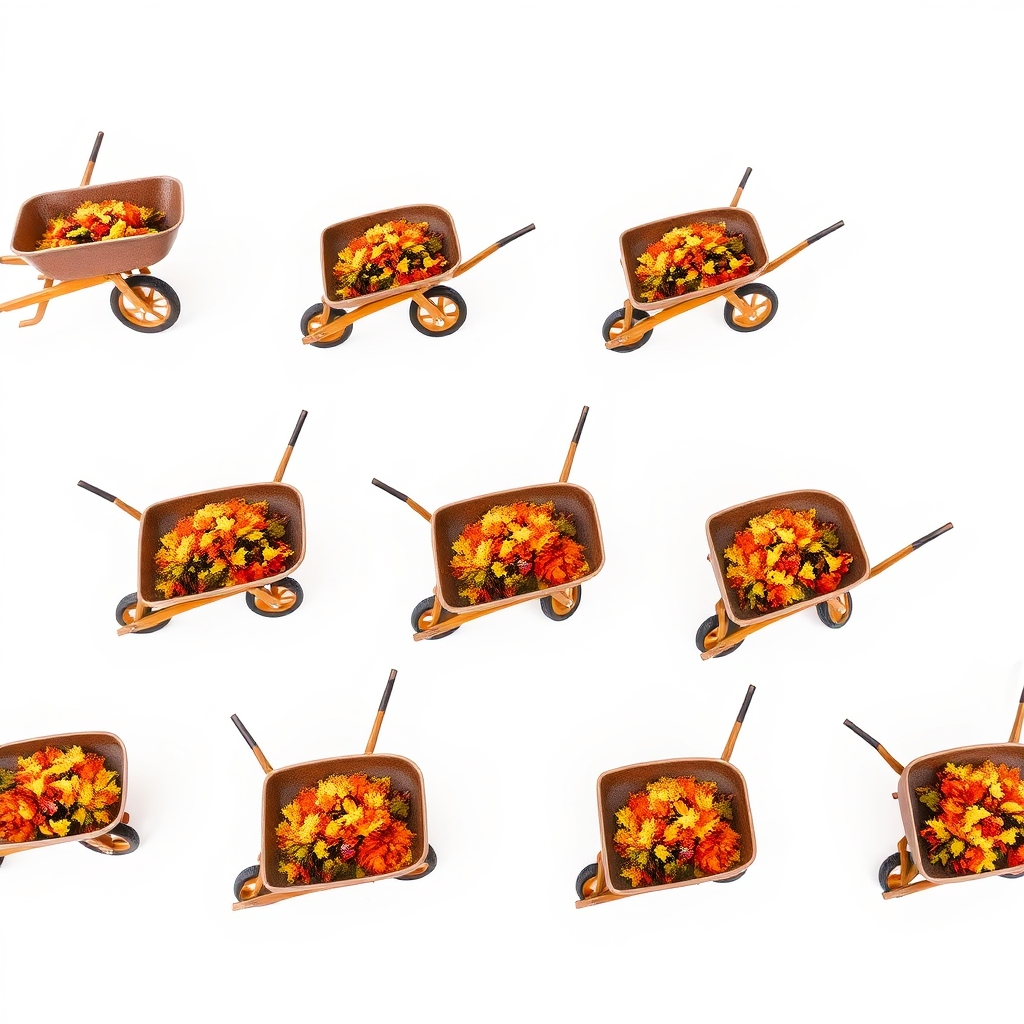 AI-generated picture for Top 7 Best's review of the Autumnal Wheelbarrow