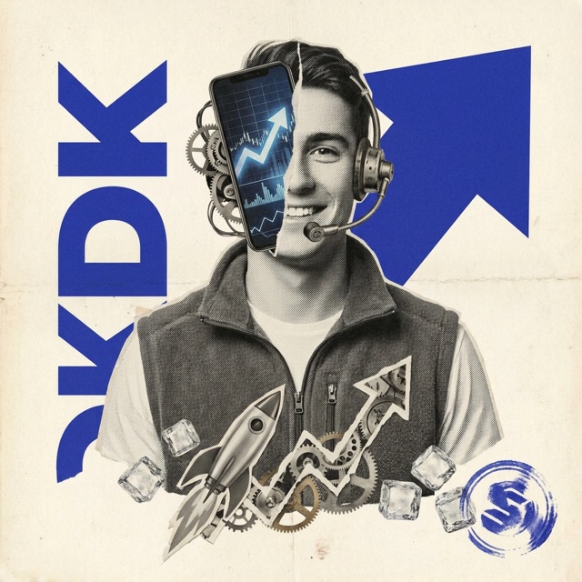 Dada collage portrait of Kai Disrupt